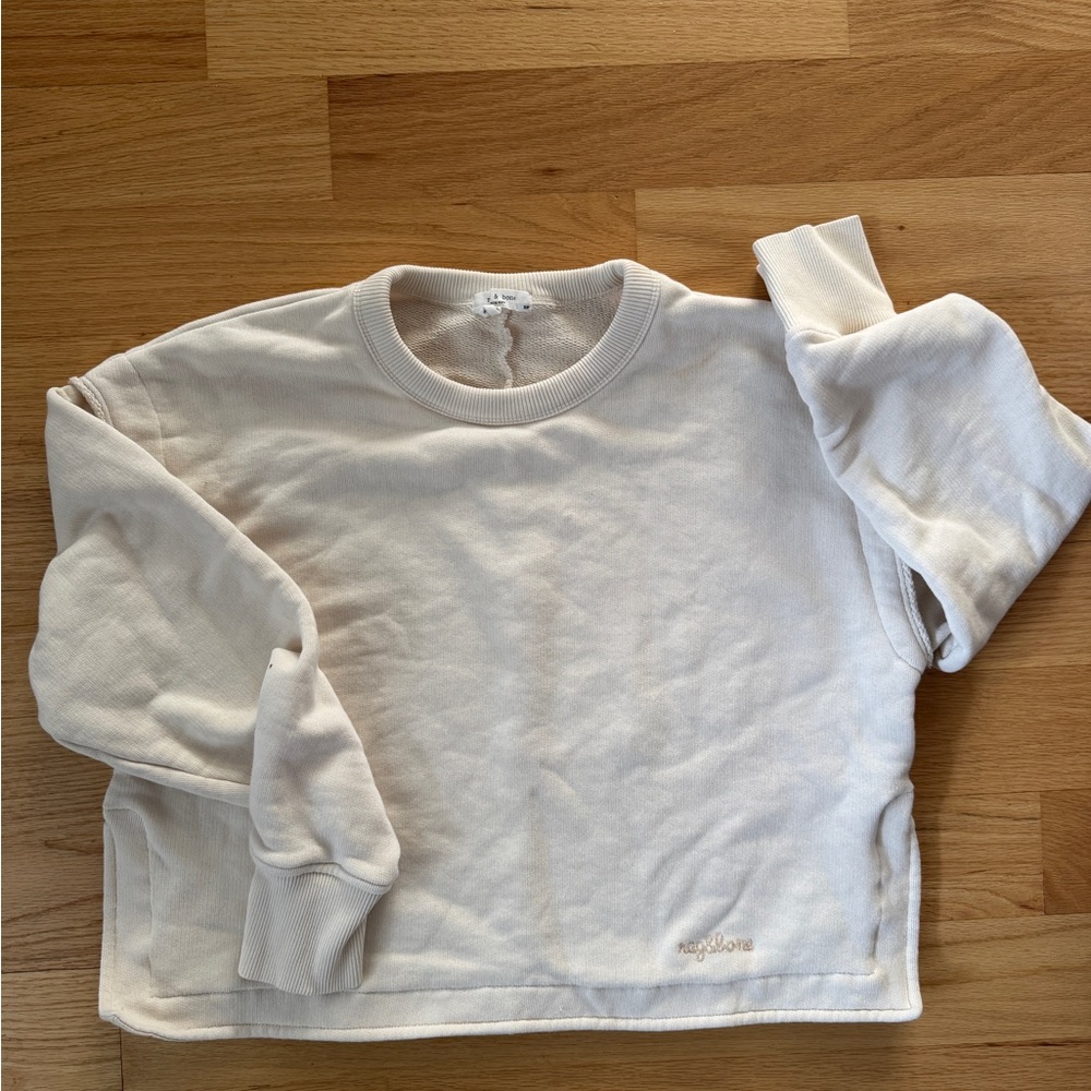 rag & bone Off-White Sweatshirt
